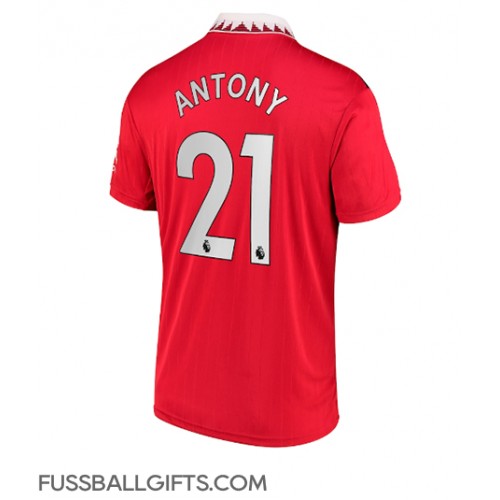 Manchester United Antony #21 Fußballbekleidung Heimtrikot 2022-23 Kurzarm
